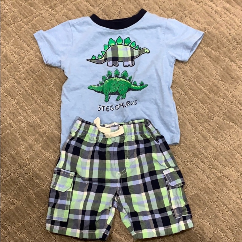 Boys 2 piece, shorts and t-shirt